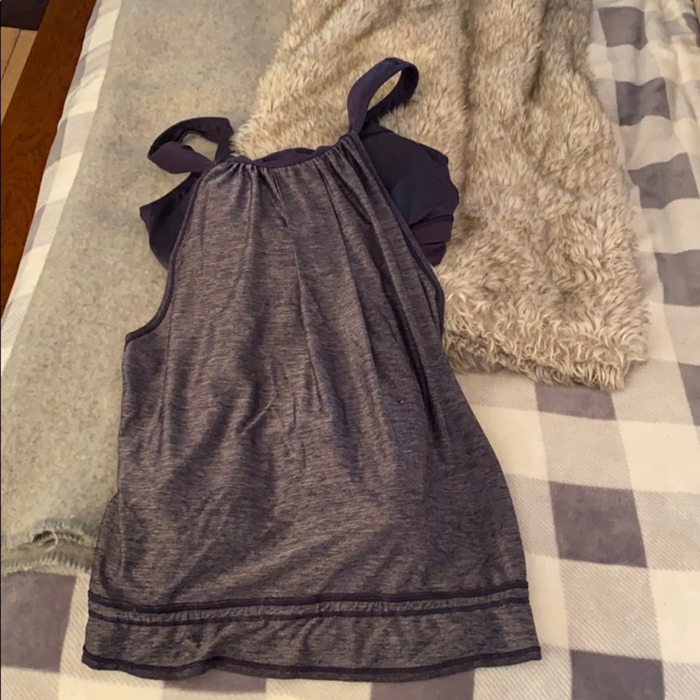 Lululemon built in bra and tank combo